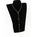 Cadena Body Chain Larga con Strass para Espalda