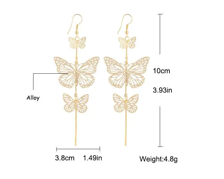 Aros Stud Flor con Cristales Doble Cara