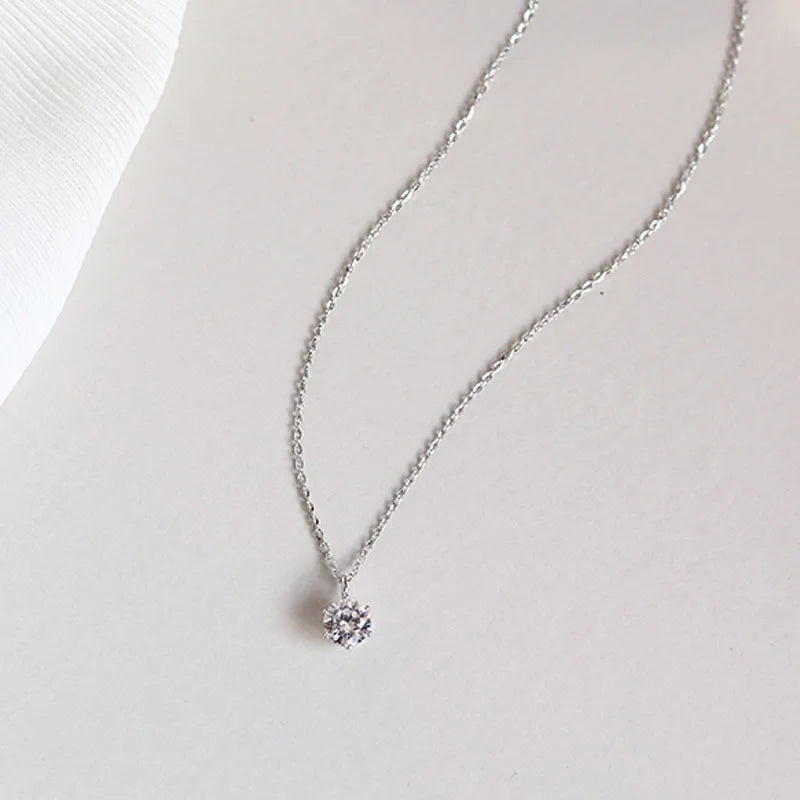 Collar de Plata 925 con Zirconia AAA