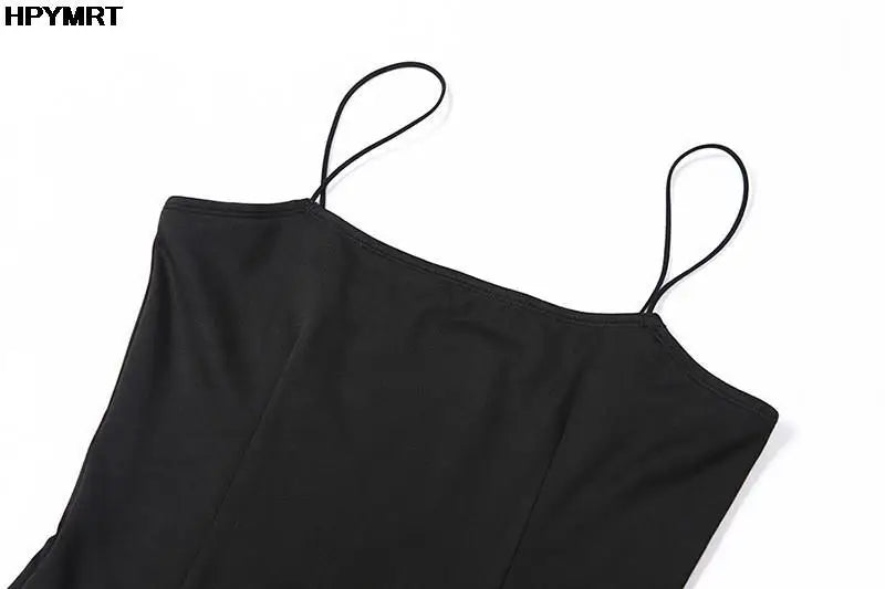Vestido Largo de Fiesta con Tajo y Cordones
