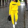 Conjunto Buzo con Capucha y Pantalón Estilo Streetwear