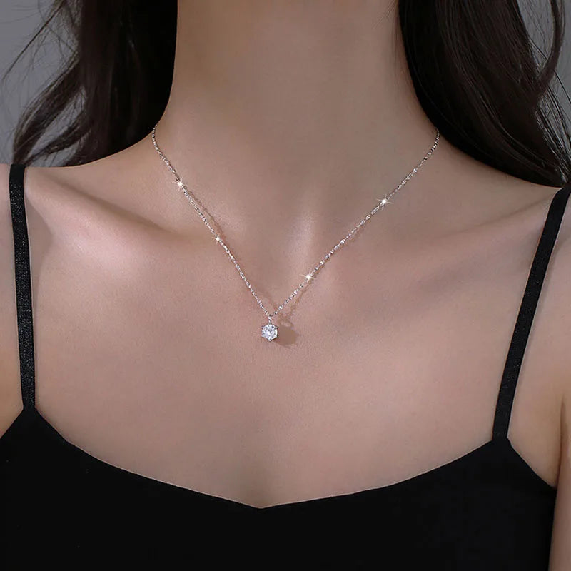 Collar de Plata 925 con Zirconia AAA