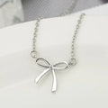 Collar con Dije de Moño Bow