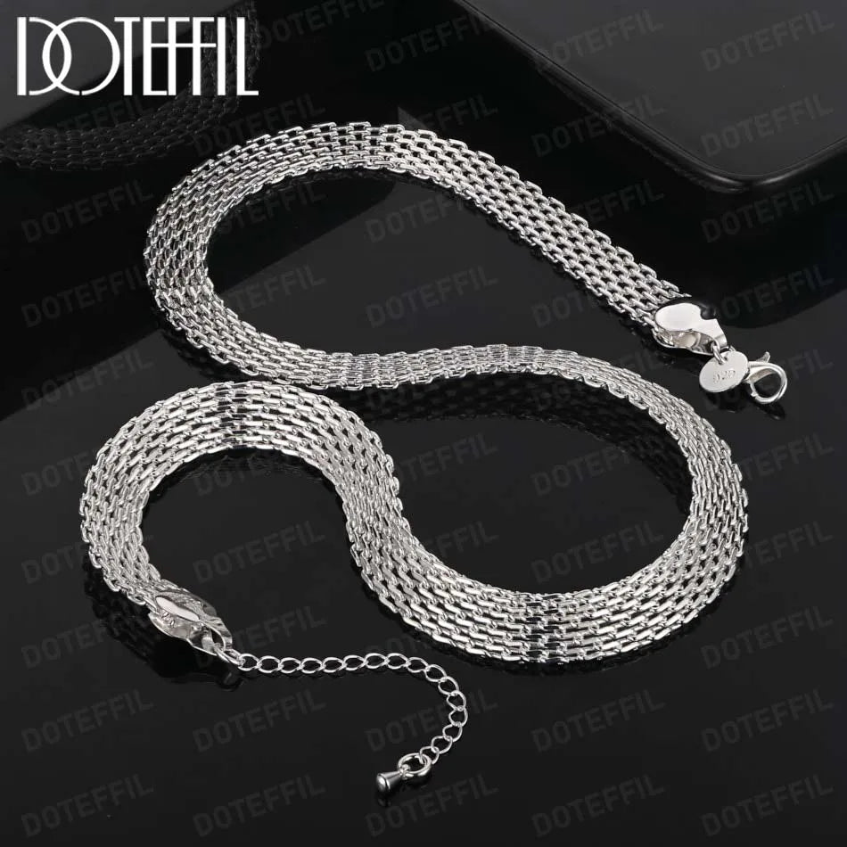 Collar de Plata 925 Tipo Cadena Red 10mm