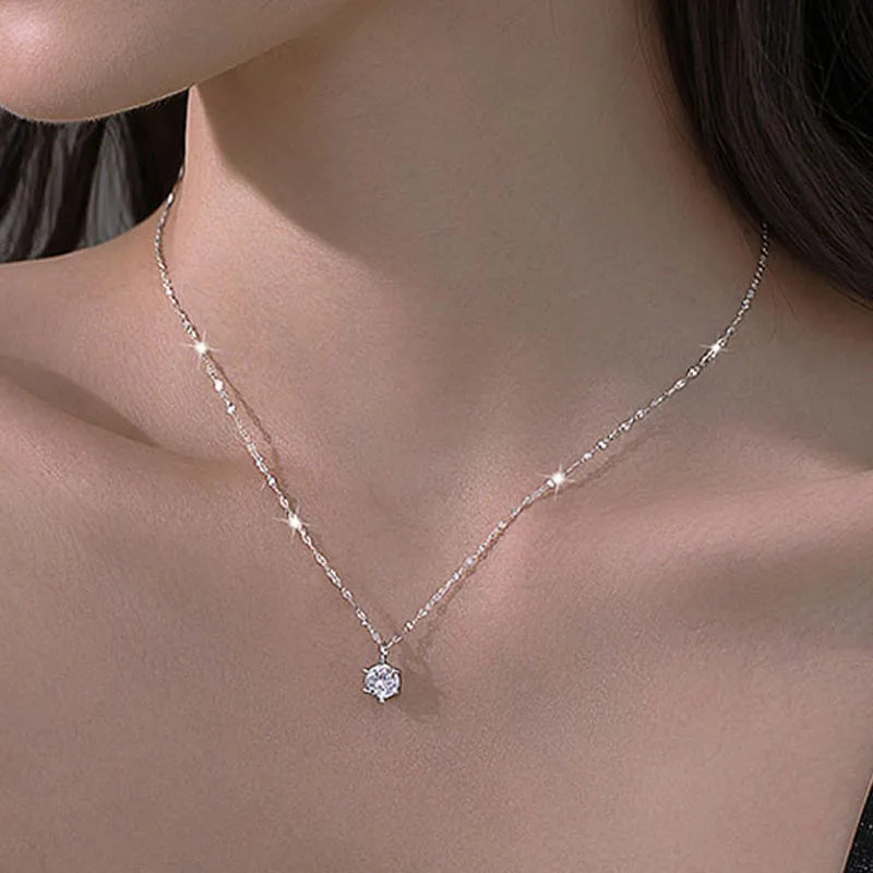 Collar de Plata 925 con Zirconia AAA