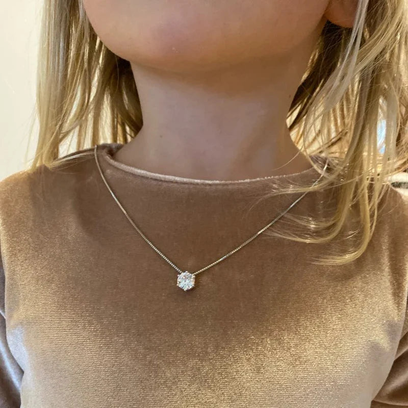 Collar de Plata 925 con Zirconia AAA